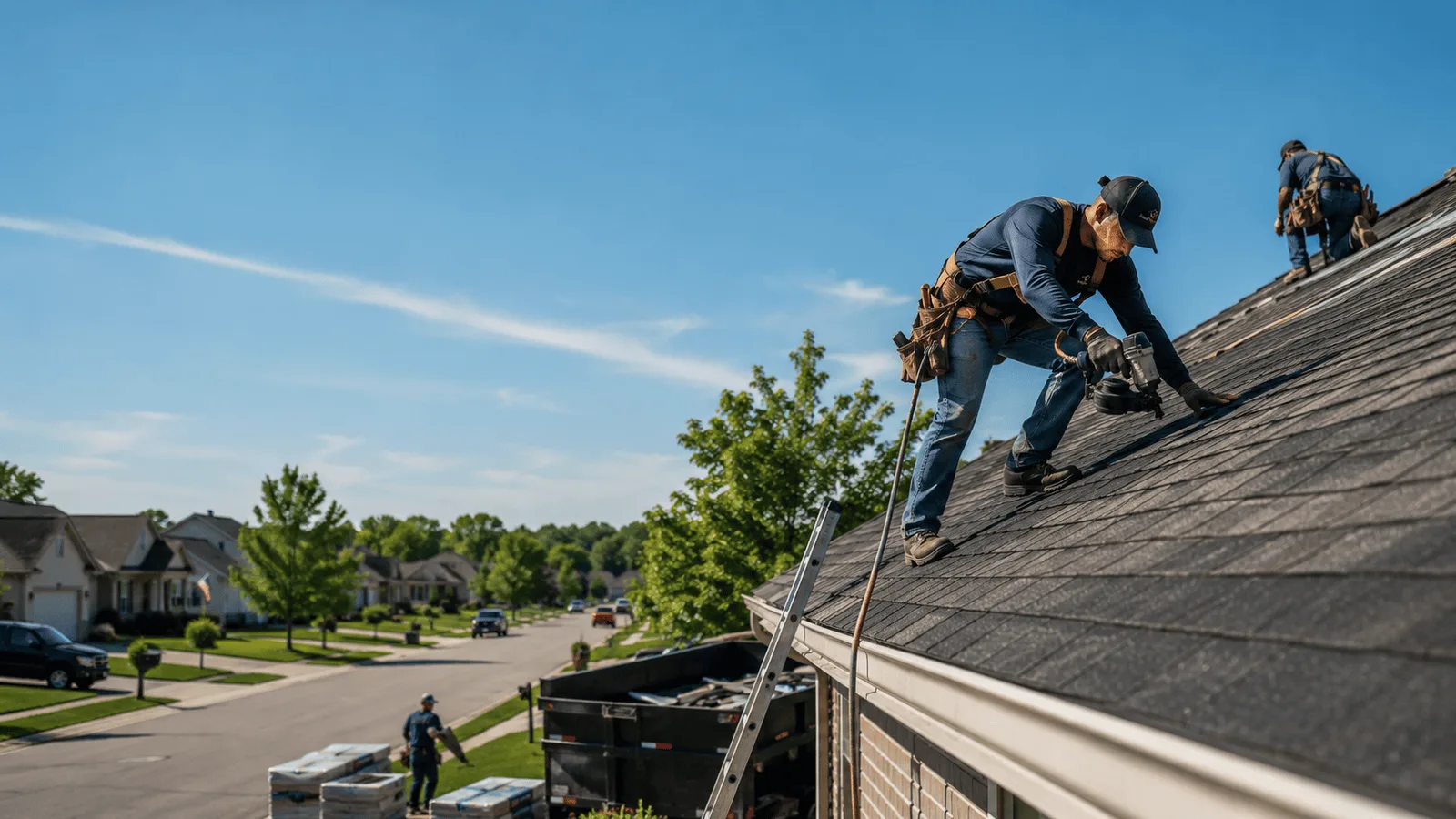 Roof Inspection in Line Lexington, PA